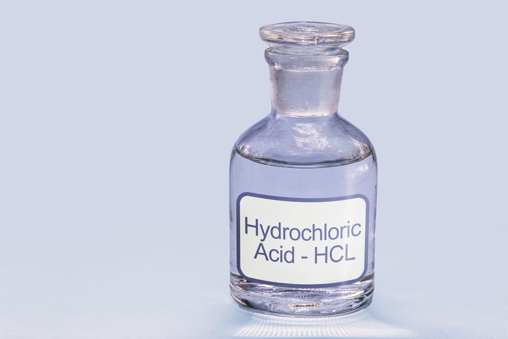 هیدروکلریک اسید (HCl) | شرکت رنگ تهران