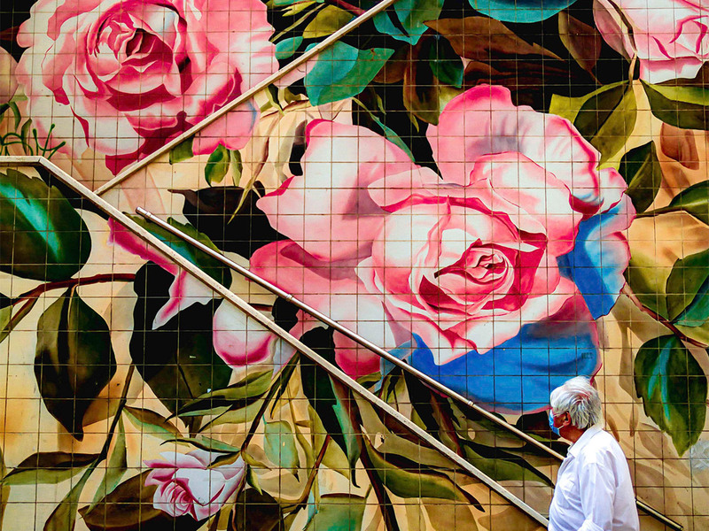 نقاشی خیابانی در تهران | شرکت پخش رنگ تهران
